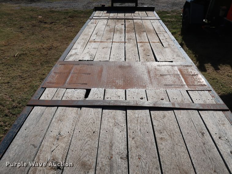 image for item JP9316 2007 Overbilt  tilt deck equipment trailer