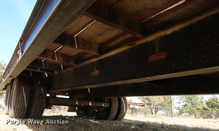 image for item JP9316 2007 Overbilt  tilt deck equipment trailer