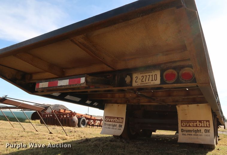 image for item JP9316 2007 Overbilt  tilt deck equipment trailer