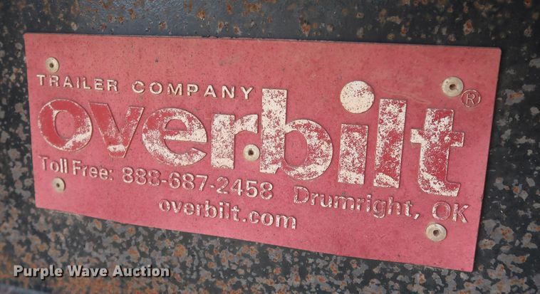 image for item JP9316 2007 Overbilt  tilt deck equipment trailer