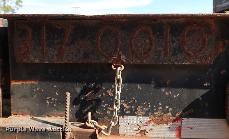 image for item JP9316 2007 Overbilt  tilt deck equipment trailer