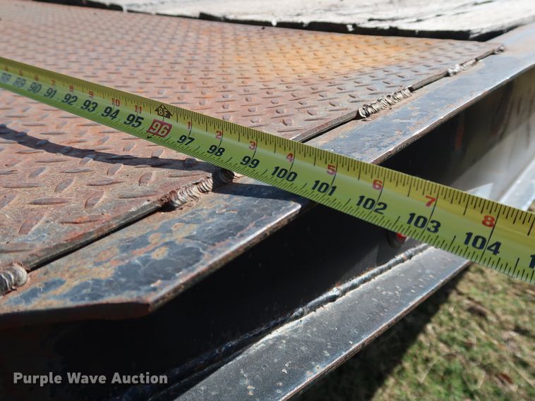 image for item JP9316 2007 Overbilt  tilt deck equipment trailer