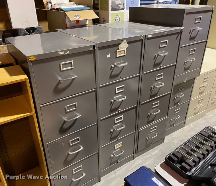 image for item JS9284 (5) filing cabinets