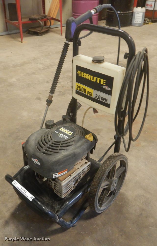 image for item KJ9463 Brute 020338  pressure washer