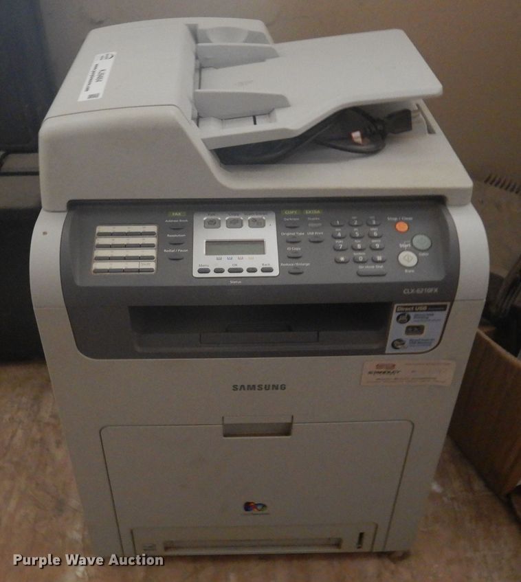 image for item KJ9464 Samsung CLX 6210FX fax machine