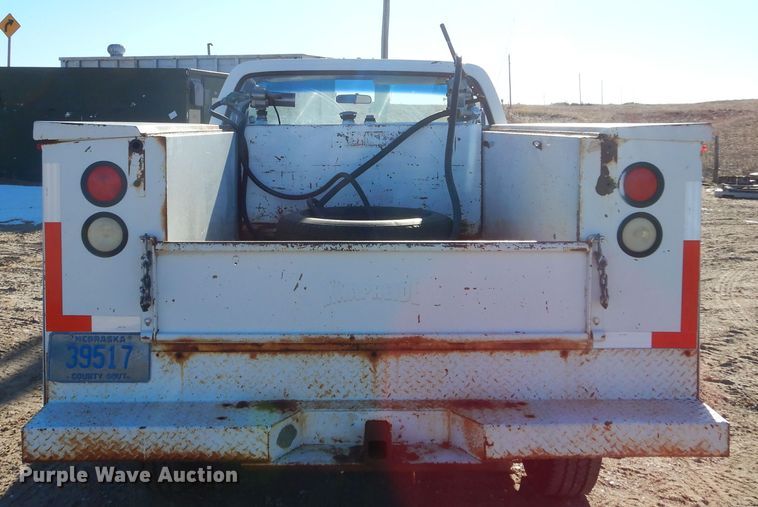 image for item KO9015 1985 Chevrolet D30  utility bed pickup truck