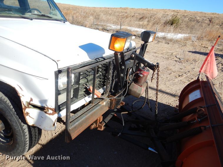 image for item KO9015 1985 Chevrolet D30  utility bed pickup truck