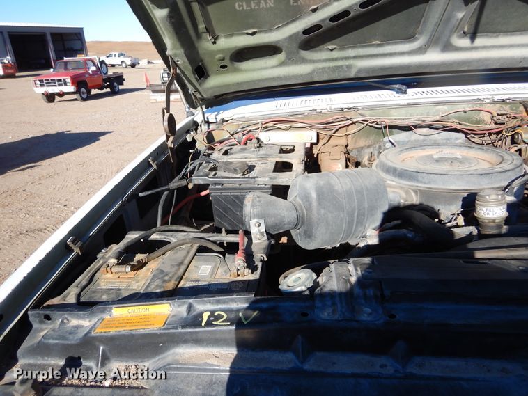 image for item KO9015 1985 Chevrolet D30  utility bed pickup truck