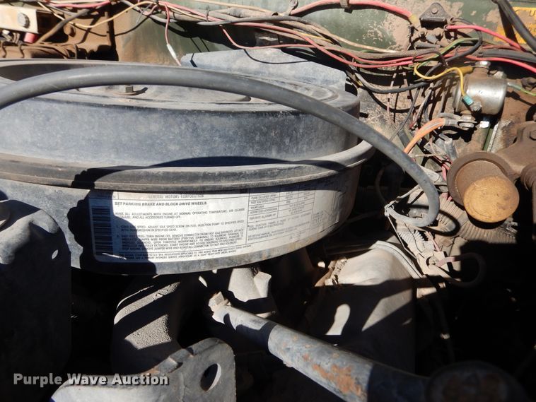 image for item KO9015 1985 Chevrolet D30  utility bed pickup truck