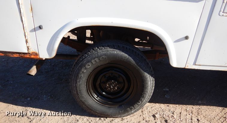 image for item KO9015 1985 Chevrolet D30  utility bed pickup truck