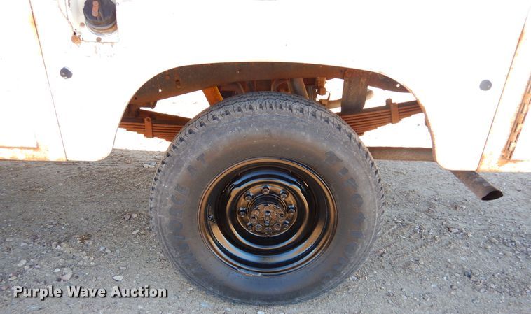 image for item KO9015 1985 Chevrolet D30  utility bed pickup truck