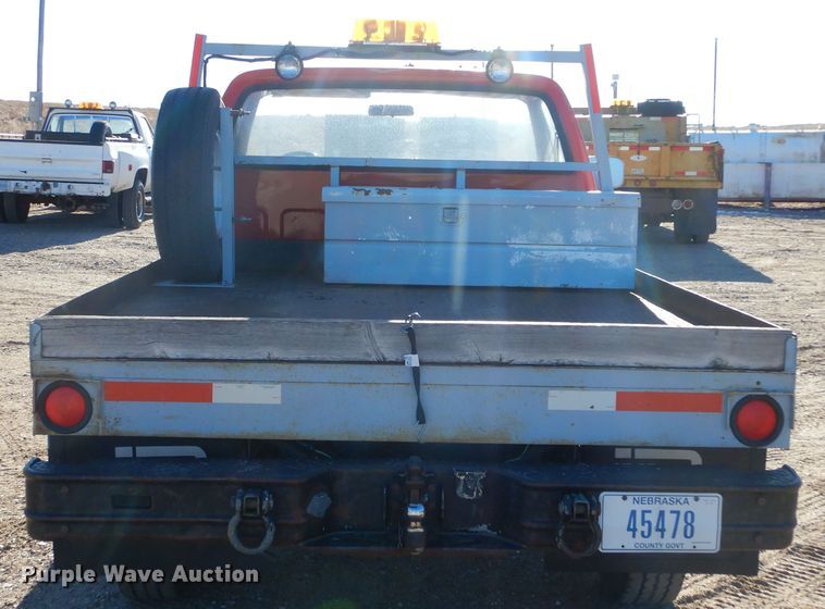 image for item KO9018 1984 Chevrolet D30  flatbed pickup truck