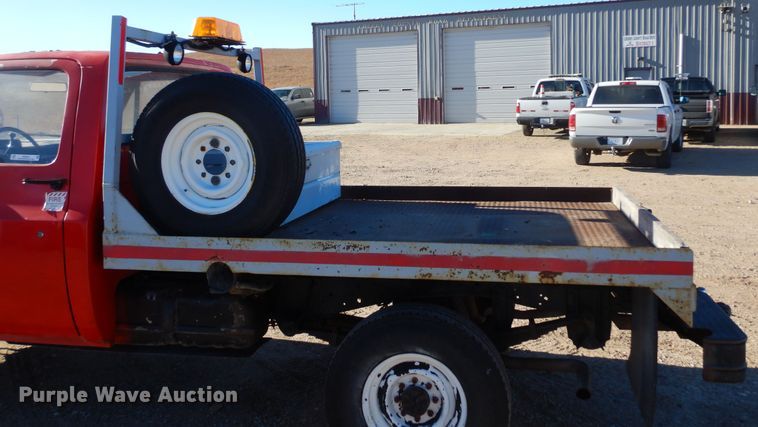 image for item KO9018 1984 Chevrolet D30  flatbed pickup truck