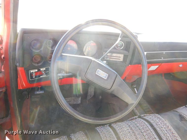 image for item KO9018 1984 Chevrolet D30  flatbed pickup truck