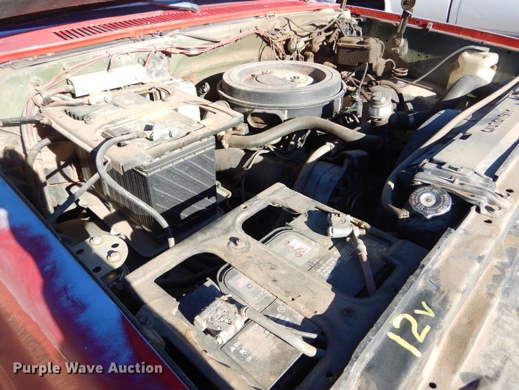 image for item KO9018 1984 Chevrolet D30  flatbed pickup truck