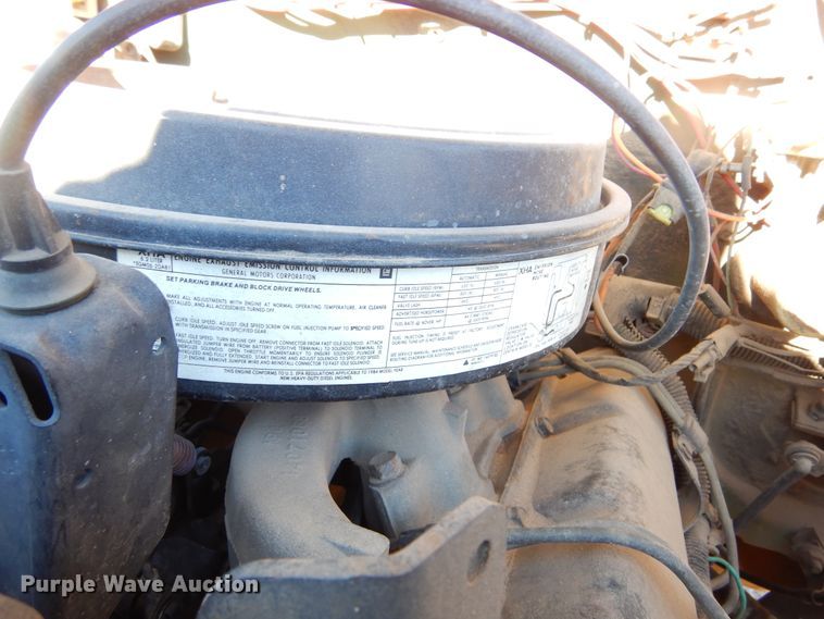 image for item KO9018 1984 Chevrolet D30  flatbed pickup truck