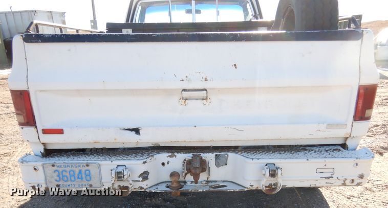 image for item KO9020 1985 Chevrolet D30  pickup truck