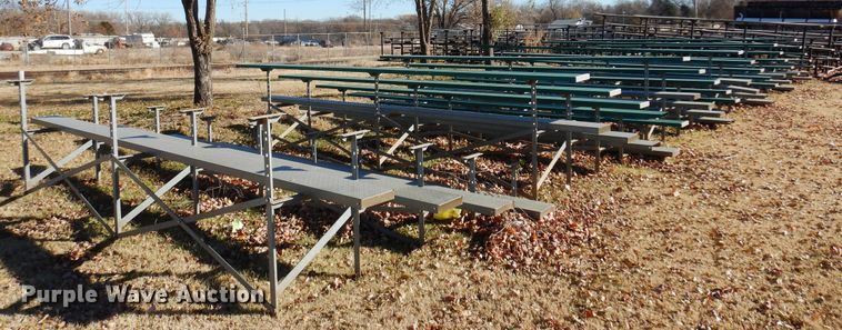 image for item KO9535 (6) aluminum bleachers