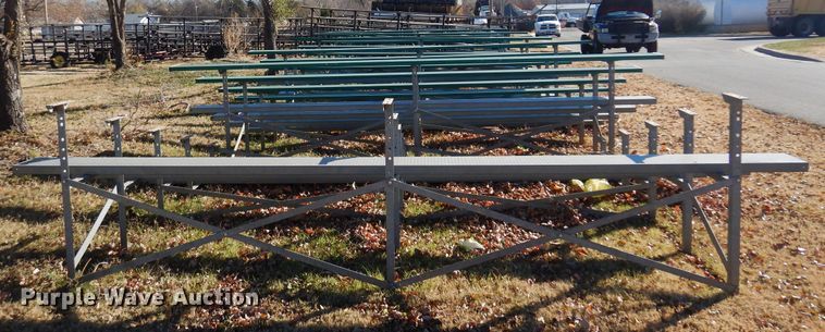 image for item KO9535 (6) aluminum bleachers