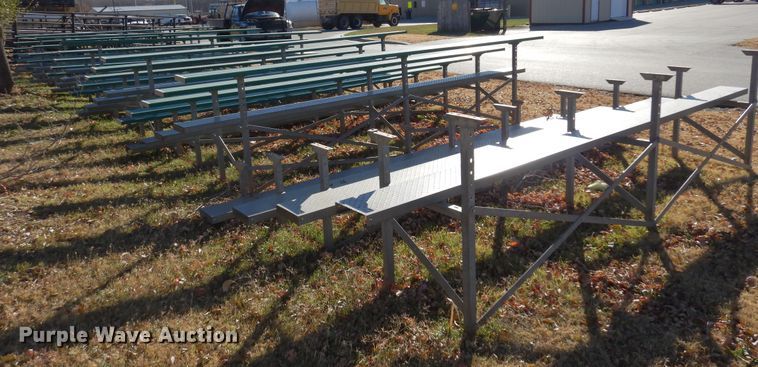 image for item KO9535 (6) aluminum bleachers