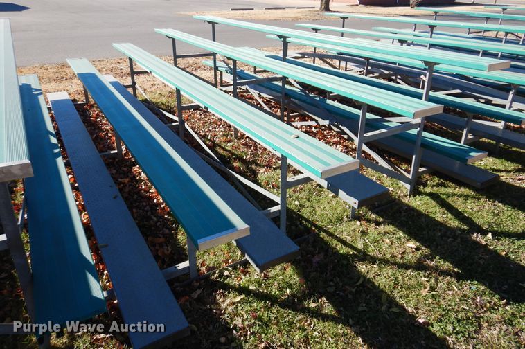 image for item KO9535 (6) aluminum bleachers