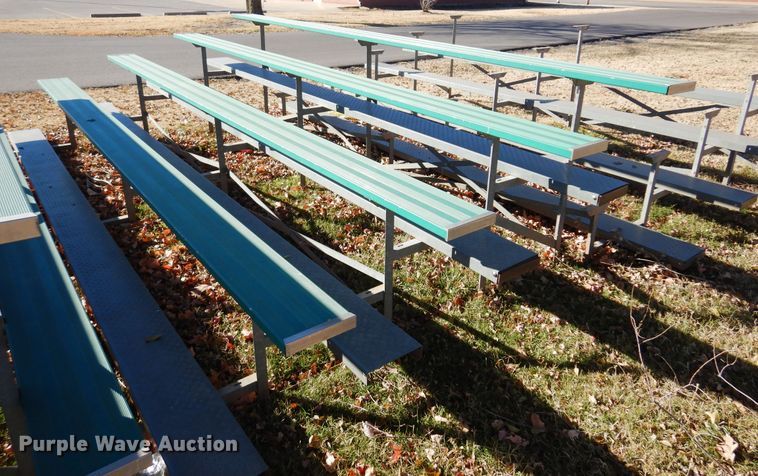 image for item KO9535 (6) aluminum bleachers