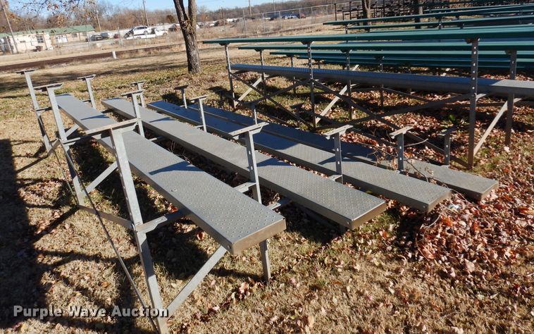 image for item KO9535 (6) aluminum bleachers