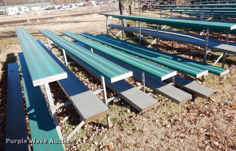 image for item KO9535 (6) aluminum bleachers