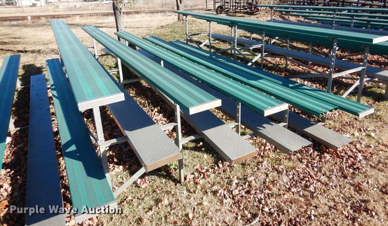 image for item KO9535 (6) aluminum bleachers