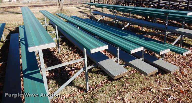 image for item KO9535 (6) aluminum bleachers