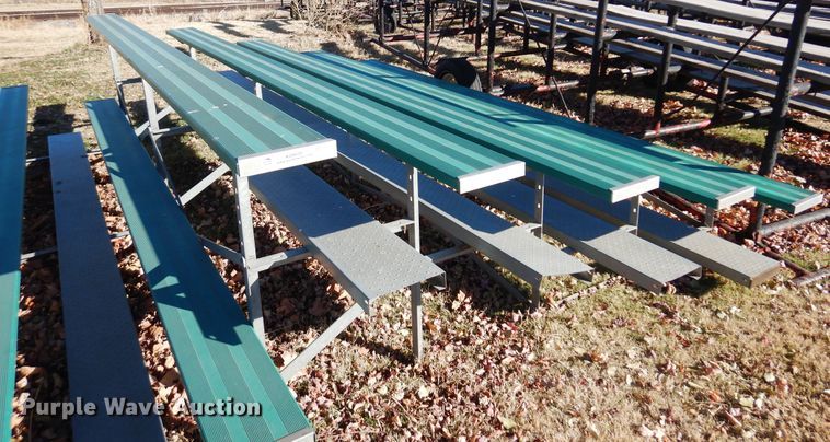 image for item KO9535 (6) aluminum bleachers