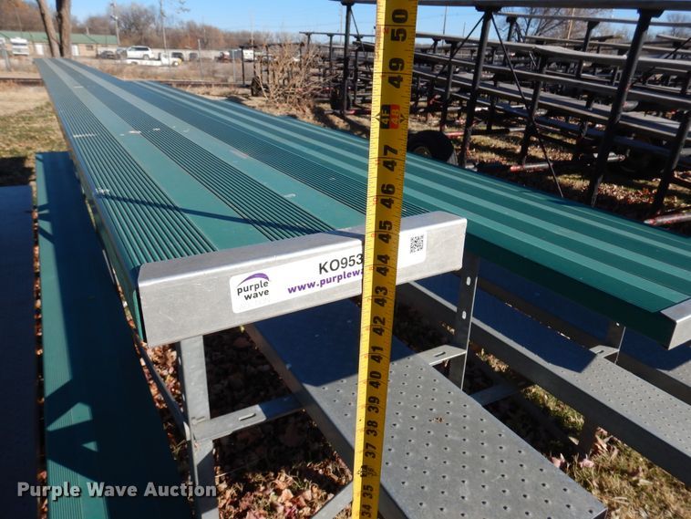 image for item KO9535 (6) aluminum bleachers