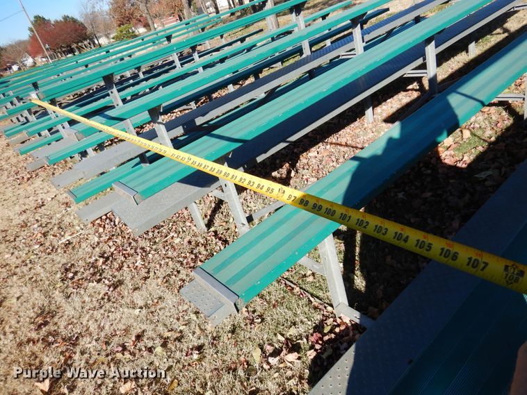 image for item KO9535 (6) aluminum bleachers