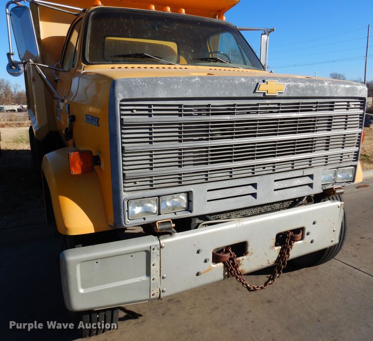 image for item KO9536 1983 Chevrolet Kodiak C70  dump truck