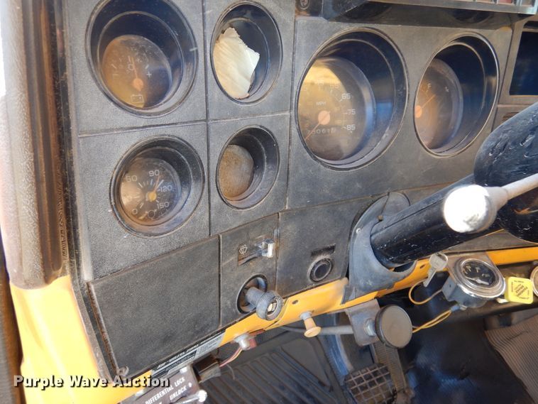 image for item KO9536 1983 Chevrolet Kodiak C70  dump truck