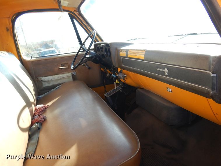 image for item KO9536 1983 Chevrolet Kodiak C70  dump truck