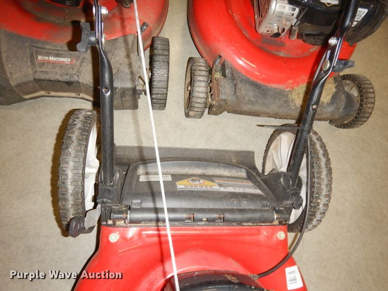 image for item KR9935 (3) MTD lawn mowers