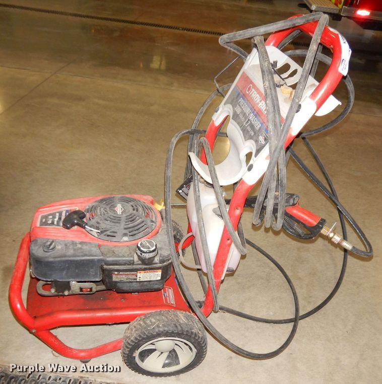 image for item KR9937 Troy-Bilt  pressure washer