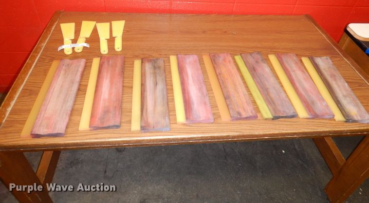 image for item KR9945 (12) printer ink squeegees