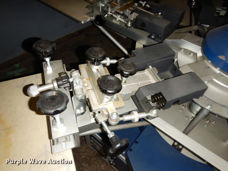 image for item KR9947 SPSI Digital Cyclone six board screen printing press