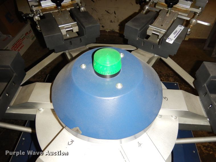 image for item KR9947 SPSI Digital Cyclone six board screen printing press