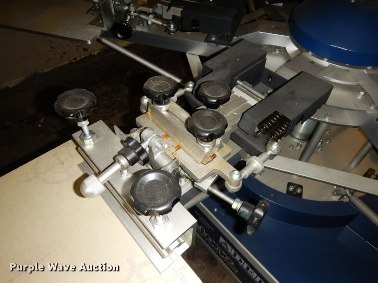 image for item KR9947 SPSI Digital Cyclone six board screen printing press