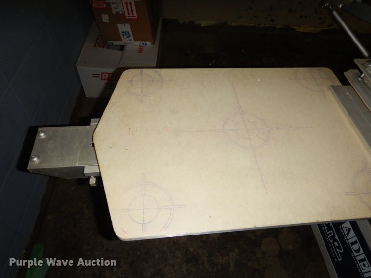 image for item KR9947 SPSI Digital Cyclone six board screen printing press