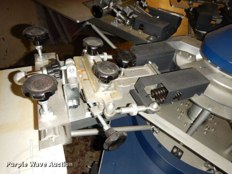 image for item KR9947 SPSI Digital Cyclone six board screen printing press