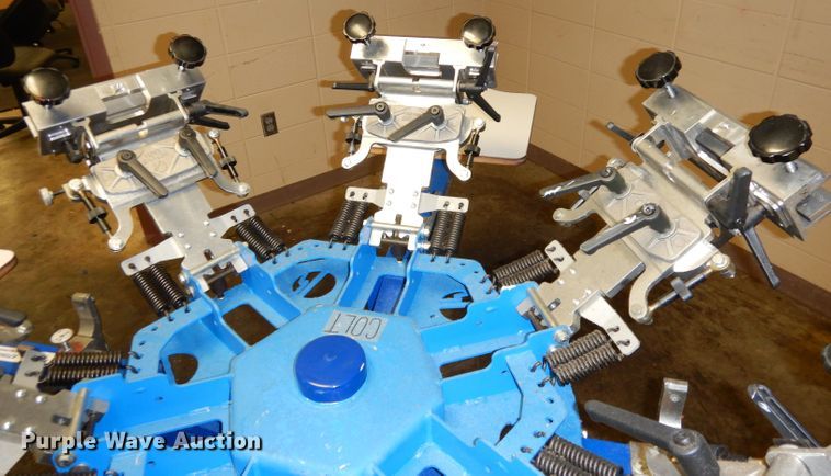 image for item KR9948 Hopkins BWM four board screen printing press