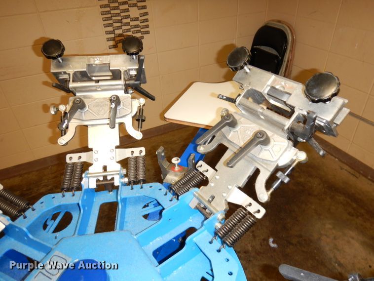 image for item KR9948 Hopkins BWM four board screen printing press