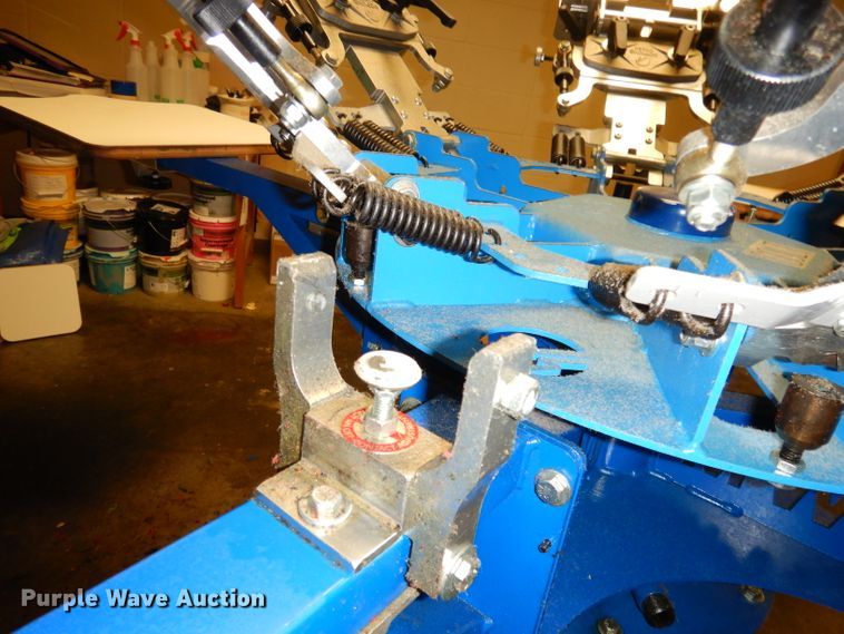 image for item KR9948 Hopkins BWM four board screen printing press