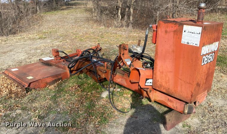 image for item DG1845 Rhino DB150  side boom rotary mower