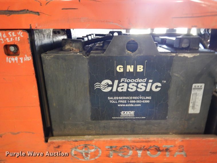 image for item DJ7497 Toyota 5FBE18  forklift