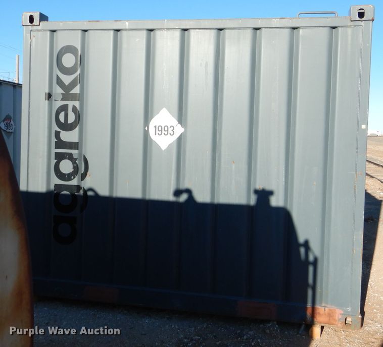 image for item DJ8901 1997 Aggreko  fuel tank